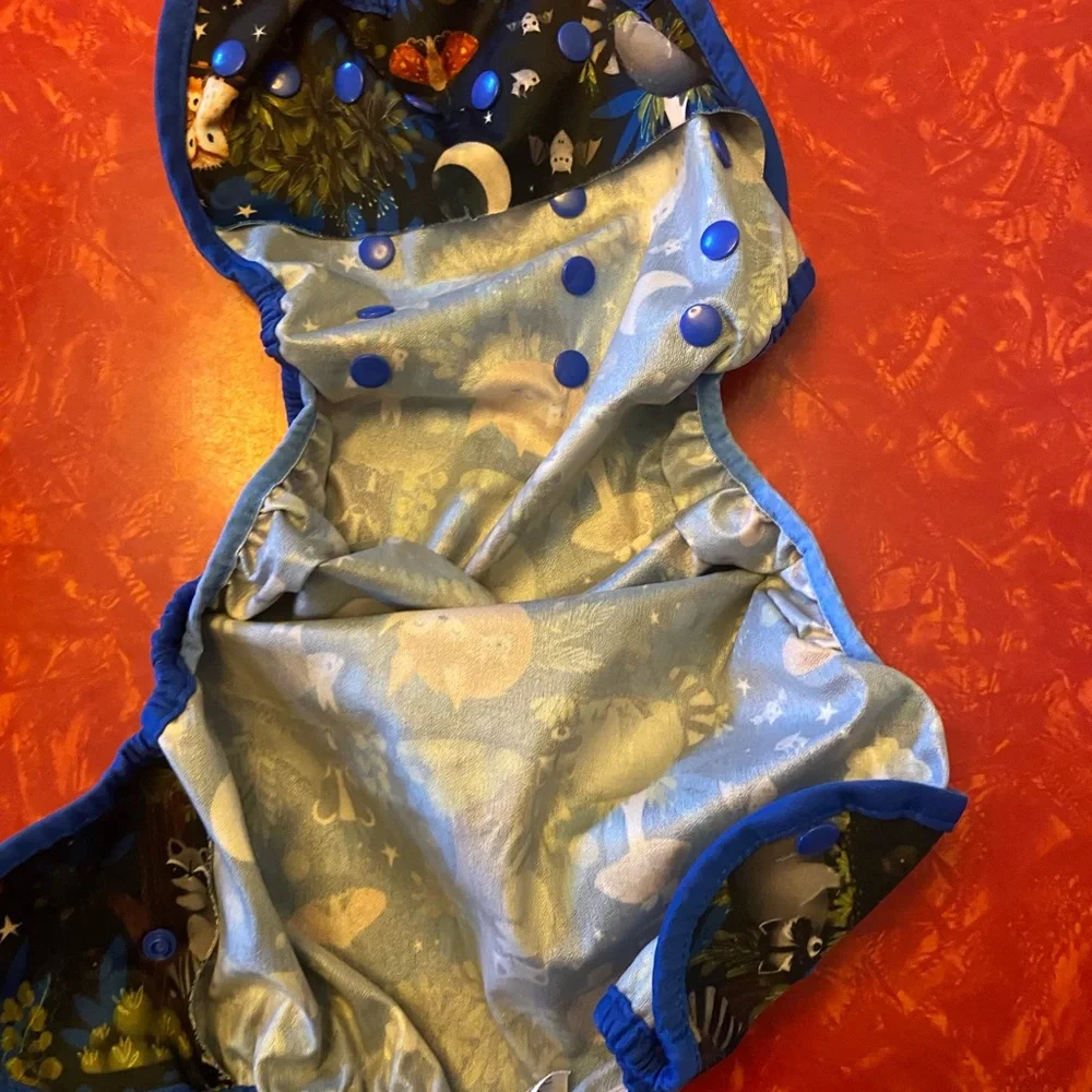 Kids Forest-Themed Diaper Cover
